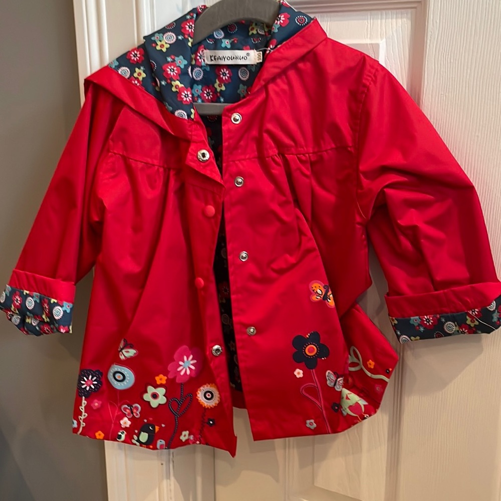 Little girls raincoat!